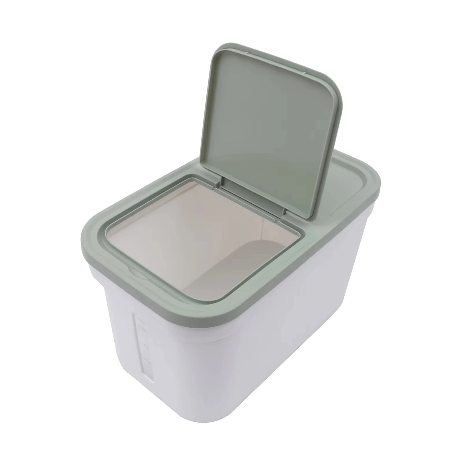 10kg Food Storage Container Airtight Moisture Proof with Visual Window & Removable Bug Box for Rice Flour Corn Pet Food Kitc