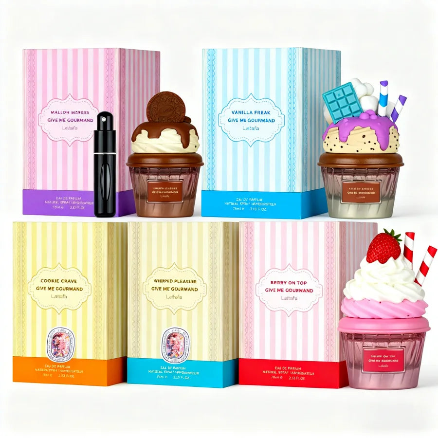 Lattafa Gourmand Perfume Collection – Variety of Food-Inspired Fragrances (Vanilla/Coffee/Chocolate & More) | Long-Lasting EDP