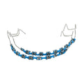 Temporary Tooth Decoration Dental Fake Braces with Metal Wires & Bracket Dental Metal Bracket Dental Tool for Tooth Decor