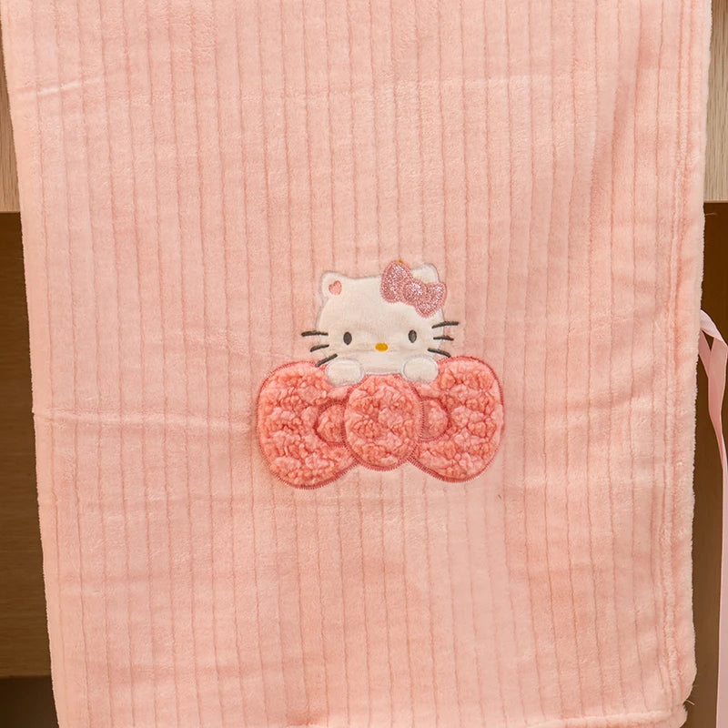 Lovely Nap Blanket Cartoon Anime Kuromi Cinnamoroll  My Melody Blanket Not shedding Comfortable Sleeping Blanket Child