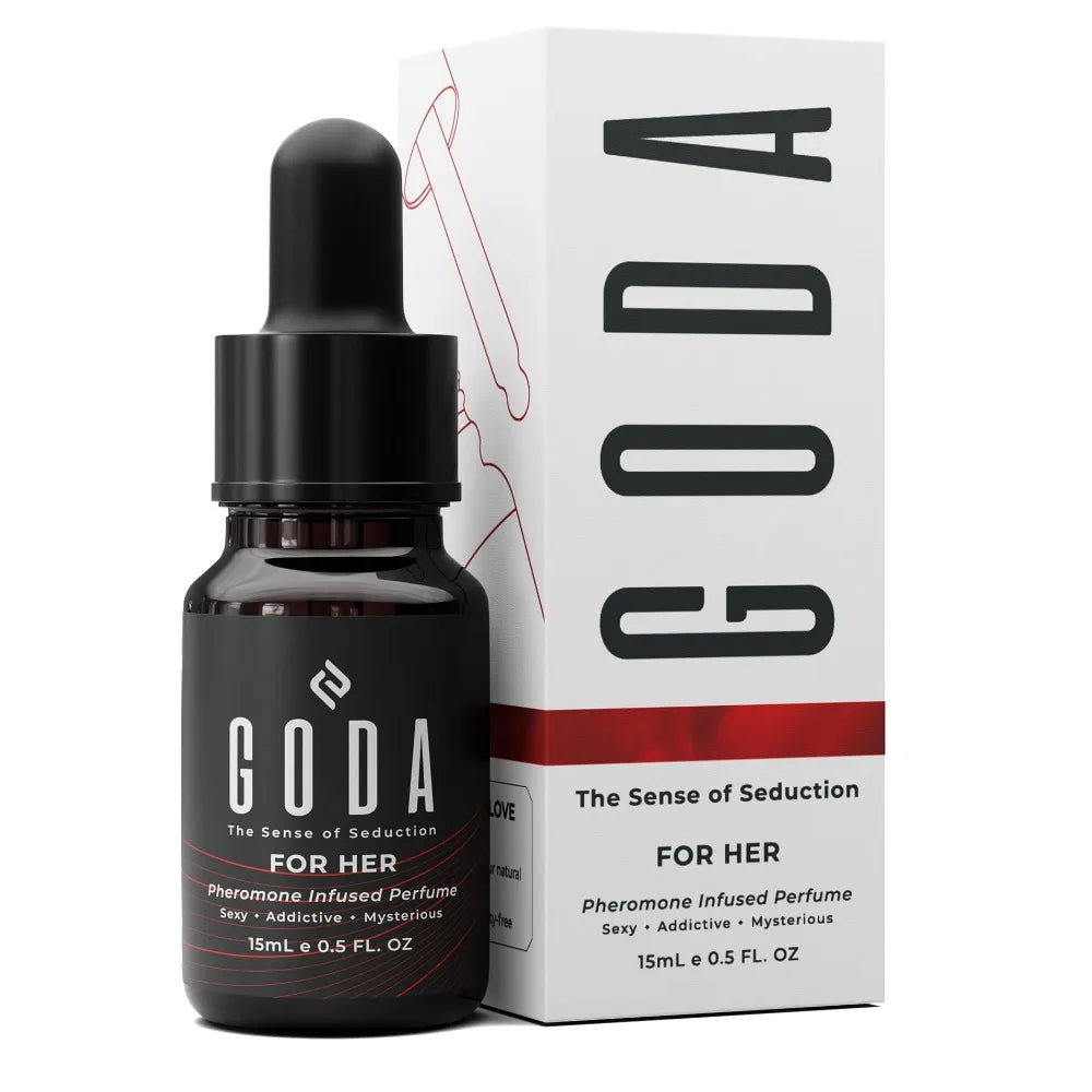 GODA Pheromones Perfume for Women The Original Long-Lasting Women's Fragrances with Jasmine and Rose Vegan Cruelty-Free