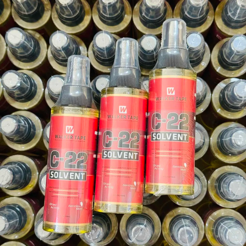 C-22/bottle Solvent Spray Remover for Lace Wigs Toupee Adhesive Removers Wig Glue Remover for Tape Hair Extensions