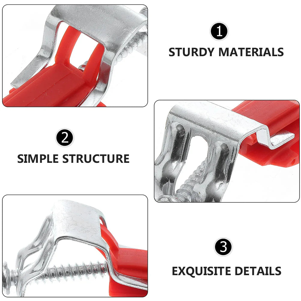 4pcs Undermount Sink Mounting Clamps Sink Clips Sink Support Clamps Kitchen Sink Mounting Tools Non-punching Sink Fixed Clips