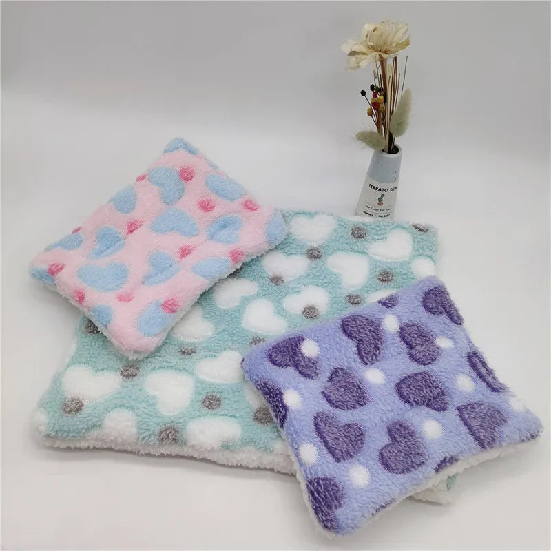 Small Animal Guinea Pig Hamster Bed House Winter Warm Squirrel Hedgehog rabbit Chinchilla Bed mat House Nest Hamster Accessories