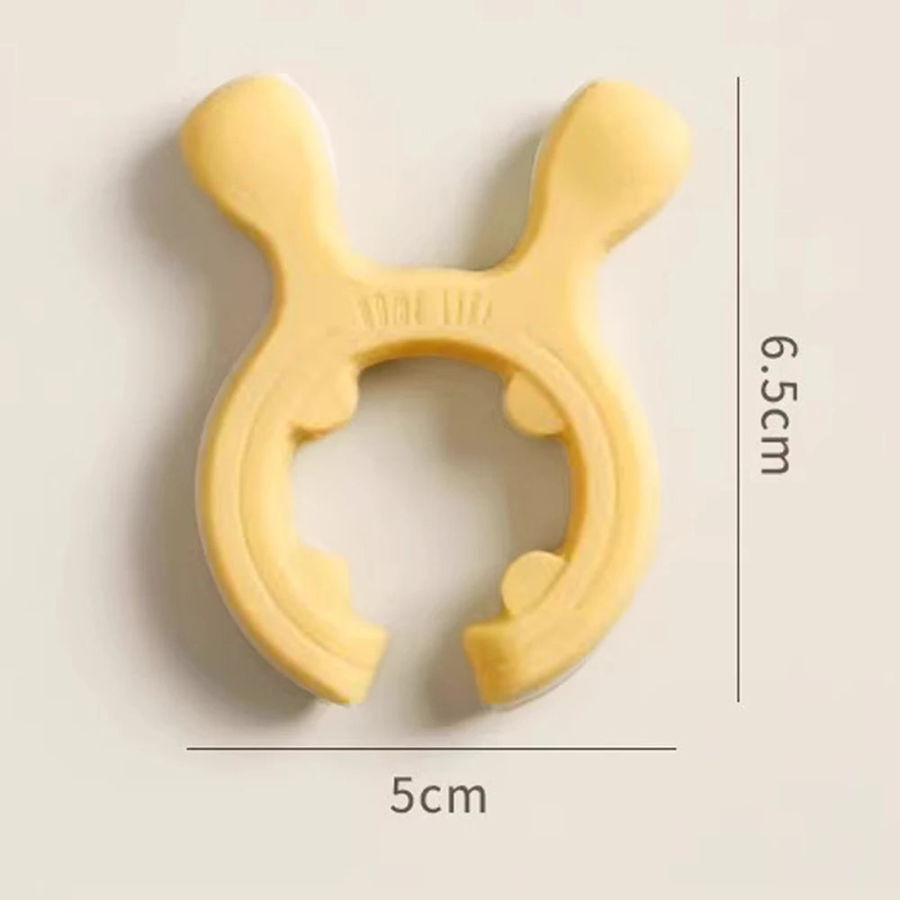 Universal Silicone Heat Resistant Pot Lid Handle Stand Anti-scald Kitchen Cooking Accessory High Temperature Proof