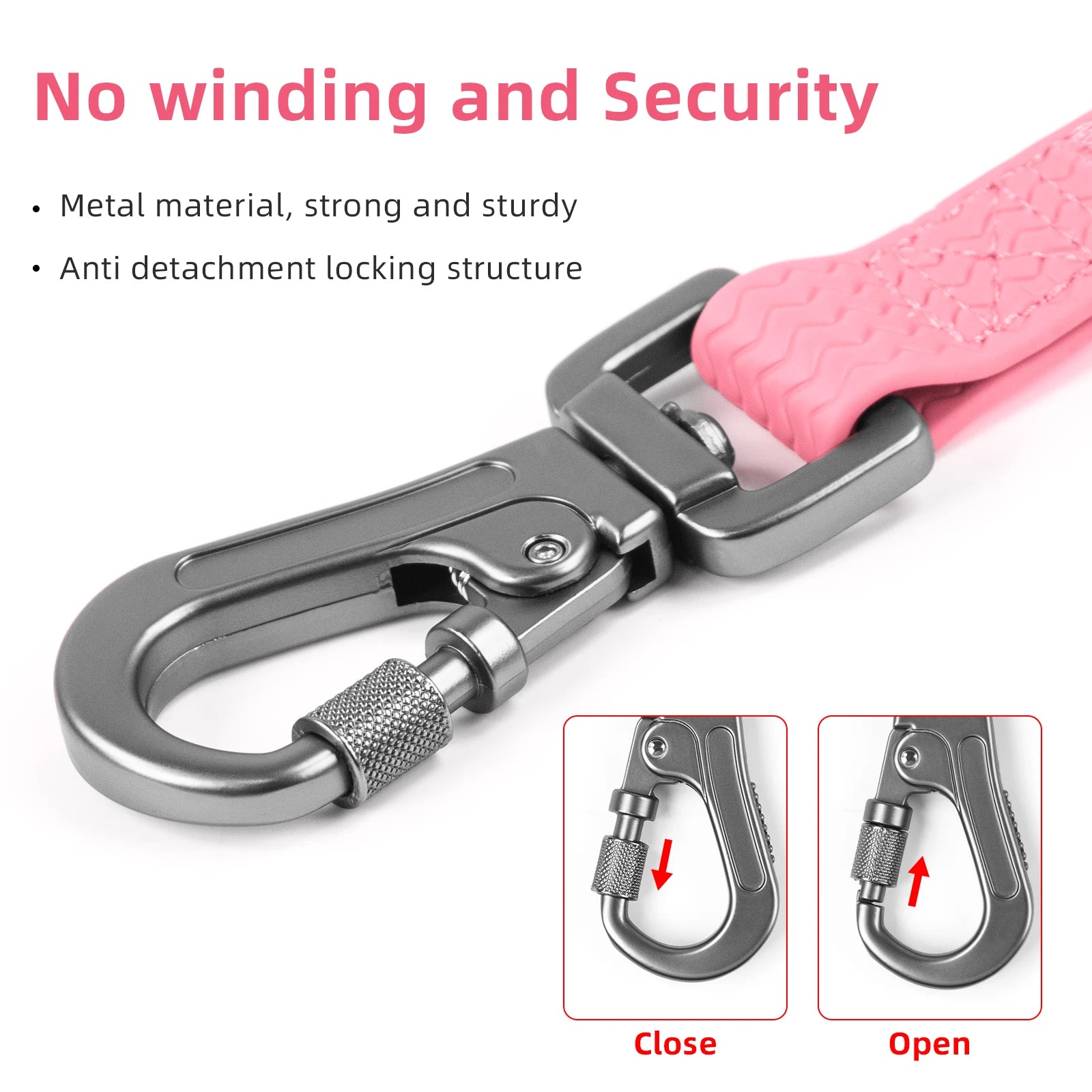 1.8M 3M 5M 10M  PVC Dog Leash large dog Medium non-slip Waterproof and easy to clean running dog training Leash long strong