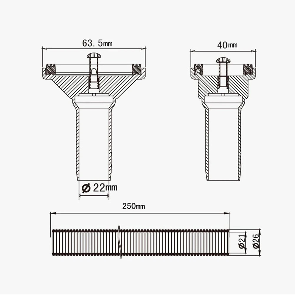 Upward Rectangle Overflow Pipe Head Washbasin Drainer Kitchen Sink Connector Overflow Head Drainage Accessory