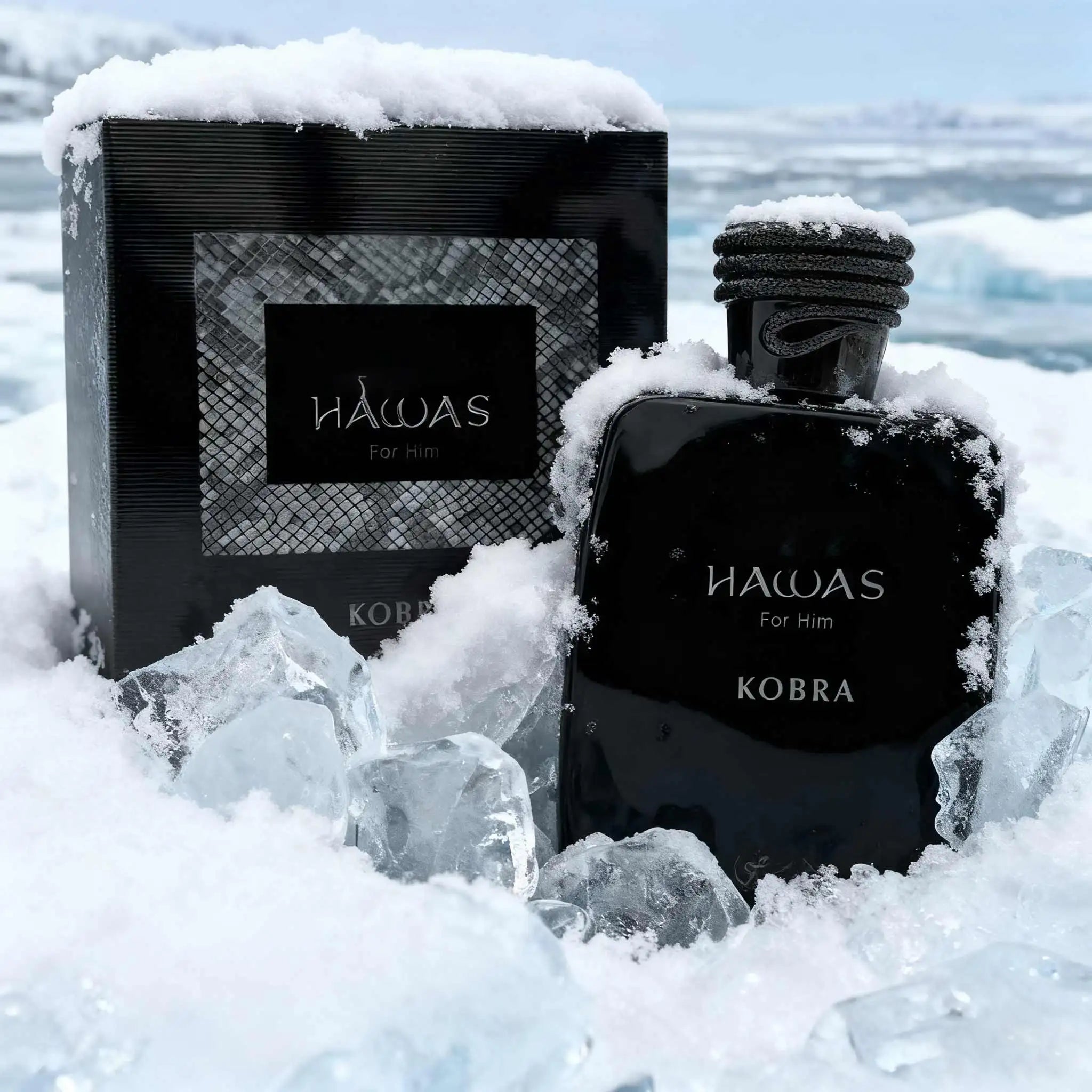 KOBRA men's perfume: herbal wood tone, 3.4FL. OZ capacity, niche high-end perfumeperfect gift