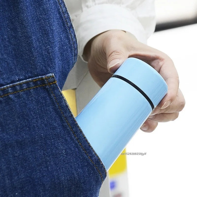 304 Stainless Steel Insulated Cup 160ml Mini Pocket Cup Portable Travel Cup For Outdoor Camping Hiking Vacuum Thermal Bottle