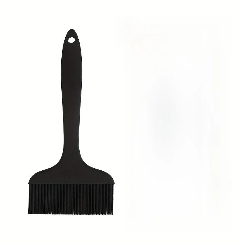 Heat Resistant Large Oil Brush BBQ Pastry Brush Silicone Basting Brush Extra Wide Basting Brush for Cooking Marinade Grilling