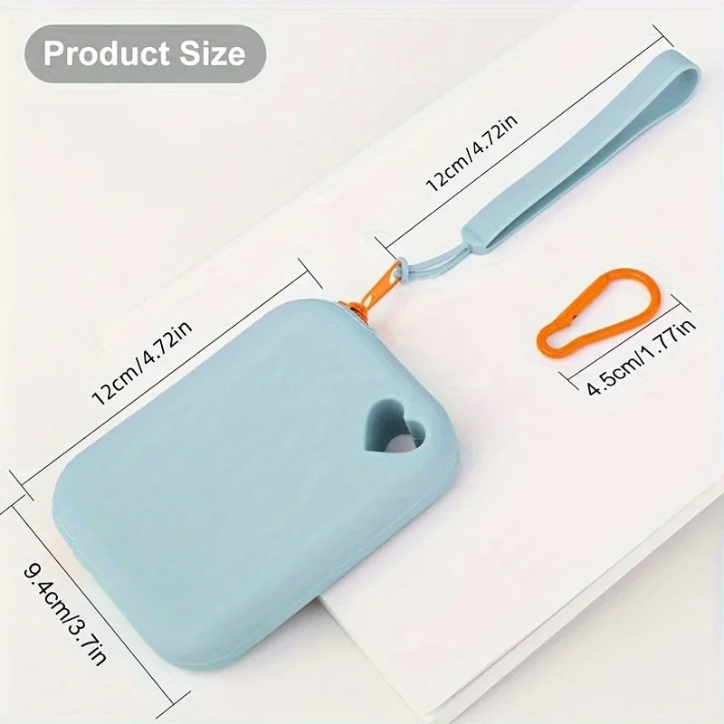 1pc Silicone Dog Treat Bag Pet Snack Bag Travel Portable Training Pet Walking Bag  pet accessories