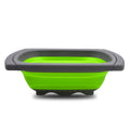 Handles Colander Strainer Over The Sink Vegetable Fruit Colanders Strainers Collapsible Colander With Extendable