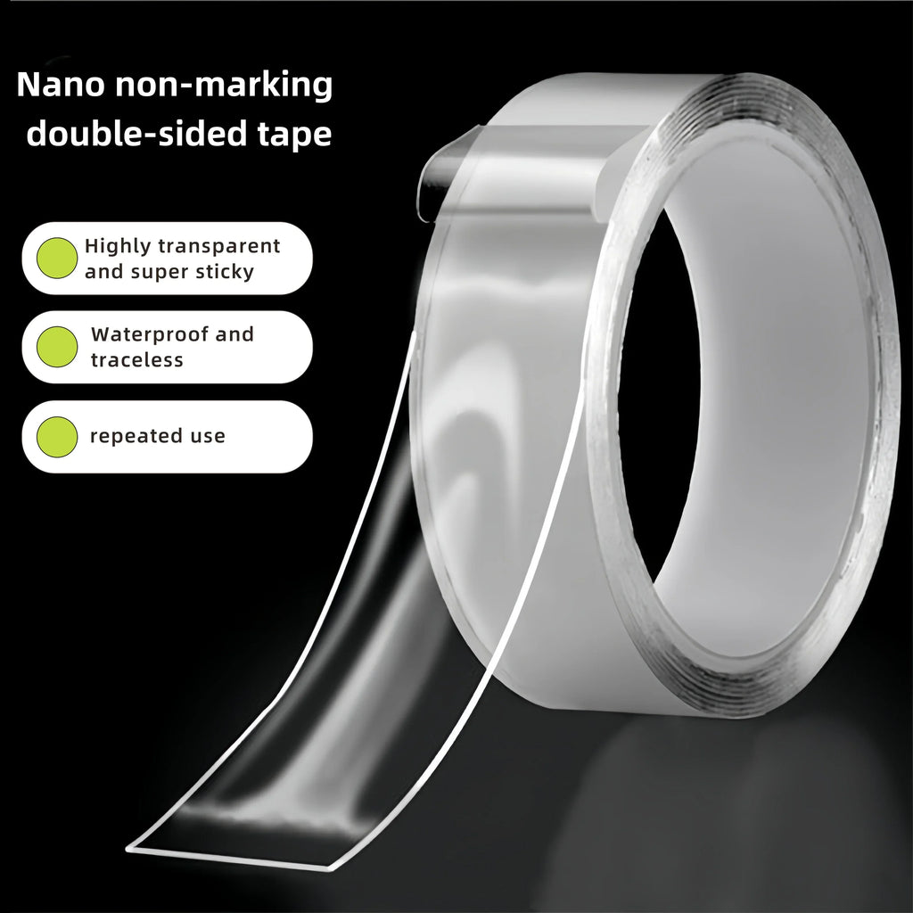 Magic Seamless Double-sided Tape Acrylic Nano Magic Double-sided Tape Waterproof Super Adhesive Tape