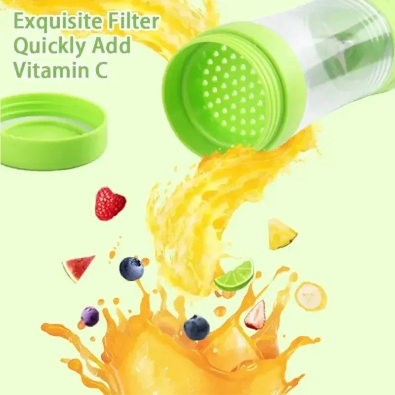 Home Portable Carrying Electric Juice Extractor Cup Usb Charging Automatic Mini Juice Extractor Cup 6 Leaf Blade Head