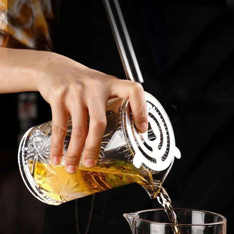 700ml Cocktail Shaker Whiskey Glass Cup Professional Cocktail  Stirring Cup Wine Bar mixing cups Bartender Mixing Bar Tool