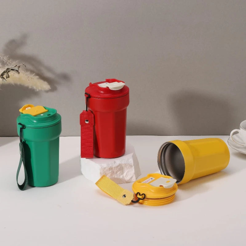 Smart Temp Display Stainless Steel Tumbler Vacuum Insulated Coffee Cup Travel Mug for Tea Thermos Cups Thermal Hot Water Bottle