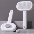 Dog Brush Automatic Pet Hair Remover Self Cleaning Cat Brush One Button Dog Grooming Brushes Massage Cat Comb Pet Accessories
