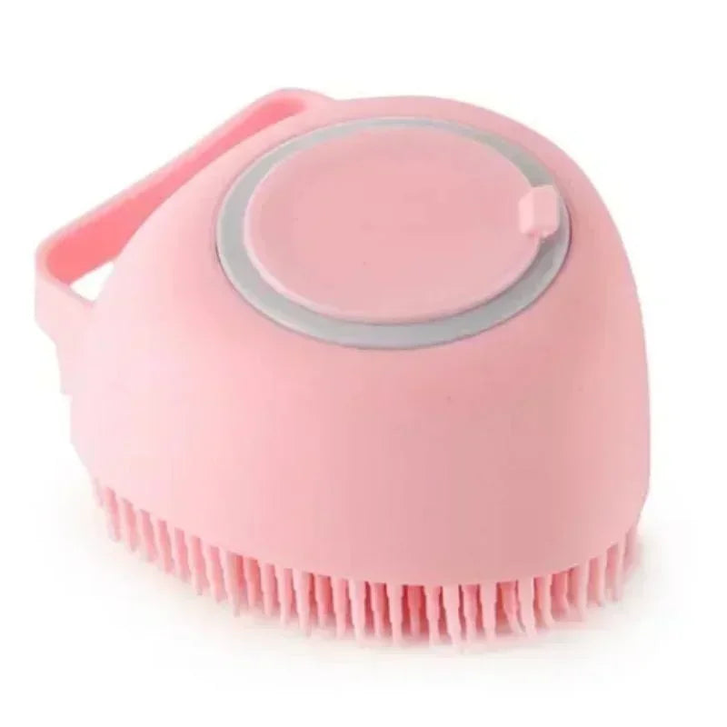 Pet Cleaning Wash Bath Massage Brush Soft Silicone Pet Accessories for Dogs Cats Tools Pet Supplies  расческа для собак