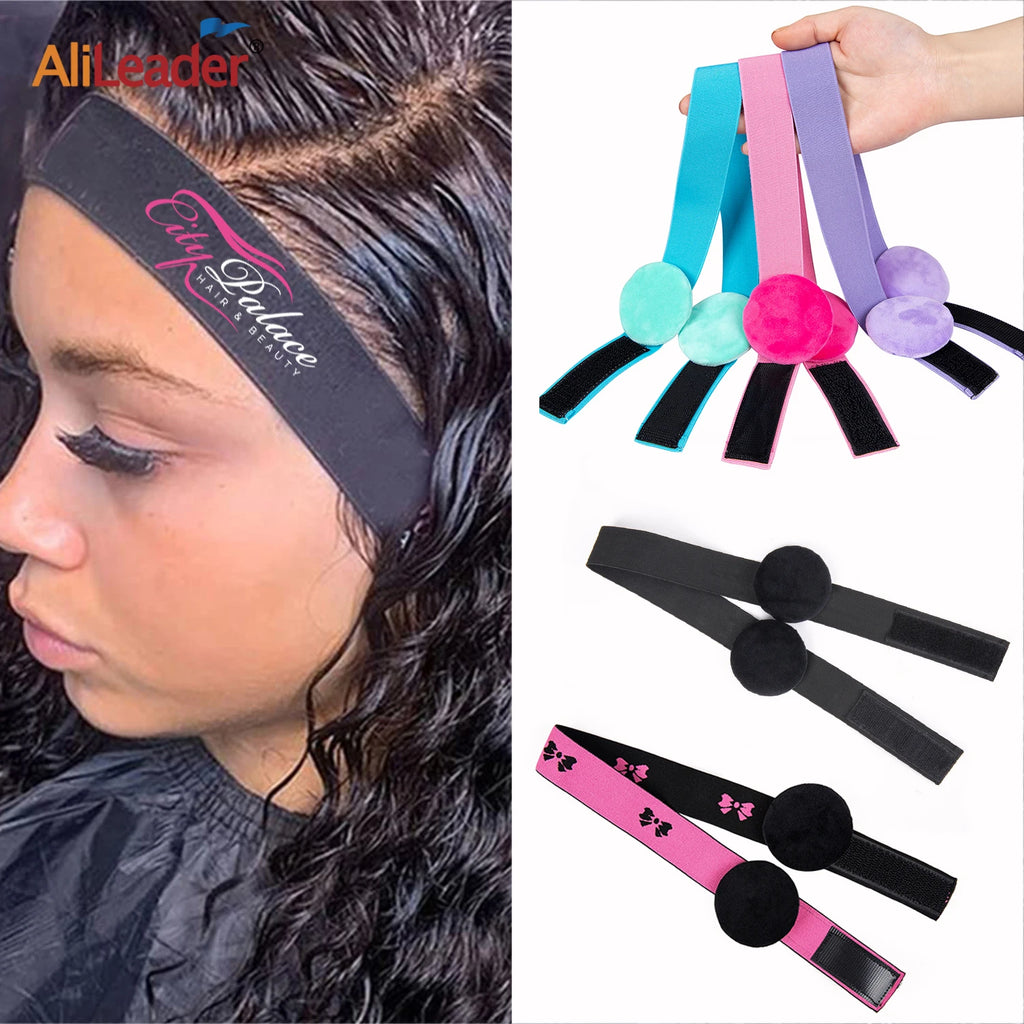 New Elastic Band For Wigs Adjustable 2.5/3/3.5Cm Width Wig Headband For Lace Front Wig Edges Bands With Magictape Ear Protectio