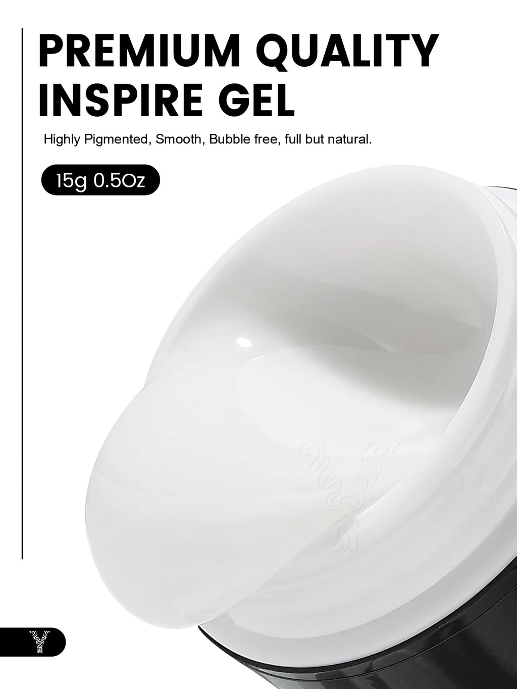 YOKEFELLOW 15g Builder Gel Nail Polish HEMA TPO Free Extension Gel Self-leveling Milky Construct UV LED Acrylic Gel DIY YMH02