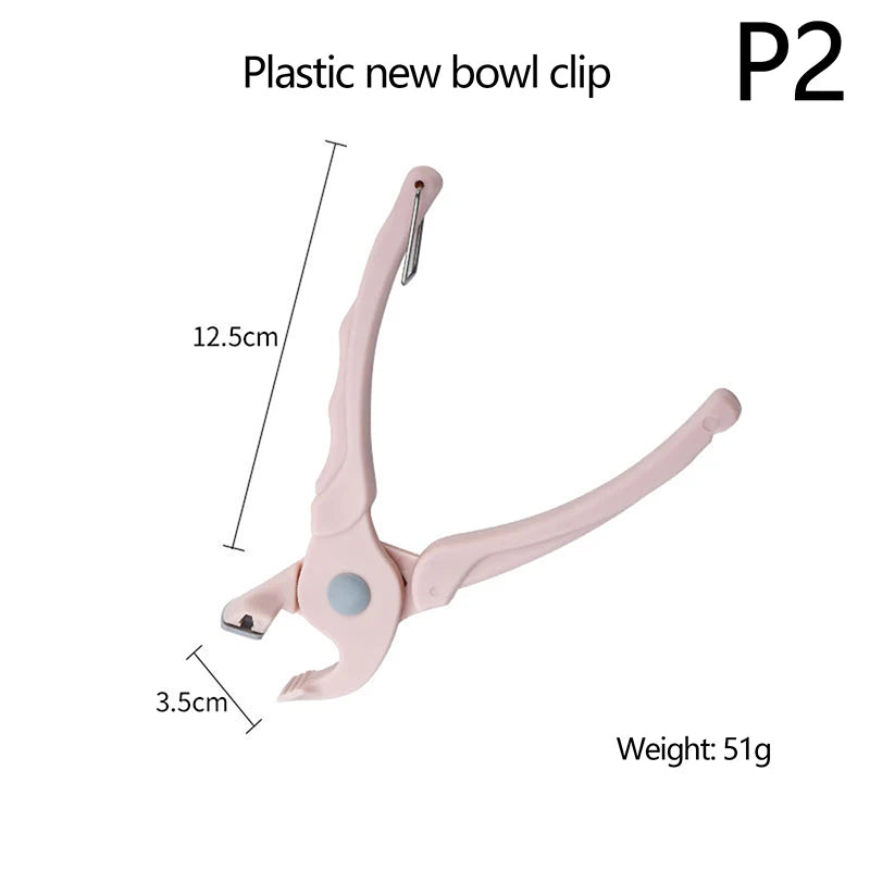 Anti-scald Clip Silicone Kitchen Anti Scald Plate Bowl Dish Pot Holder Anti-hot Clip Lifter Kitchen Accessories Gadget ﻿2024
