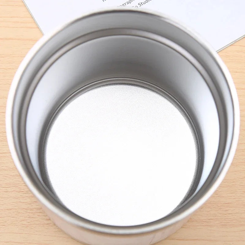 Stainless Aesthetic Cold Steel Mug With Lid Coffee Espresso Cups Pretty Drinkware, Drink Items Straw Bar  600ml