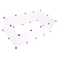 DIY Pet Playpen Rabbit Accessories Indoor Guinea Pig House with Door Cage for Cat Hedgehog Hamster Exercise Modular Enclosure