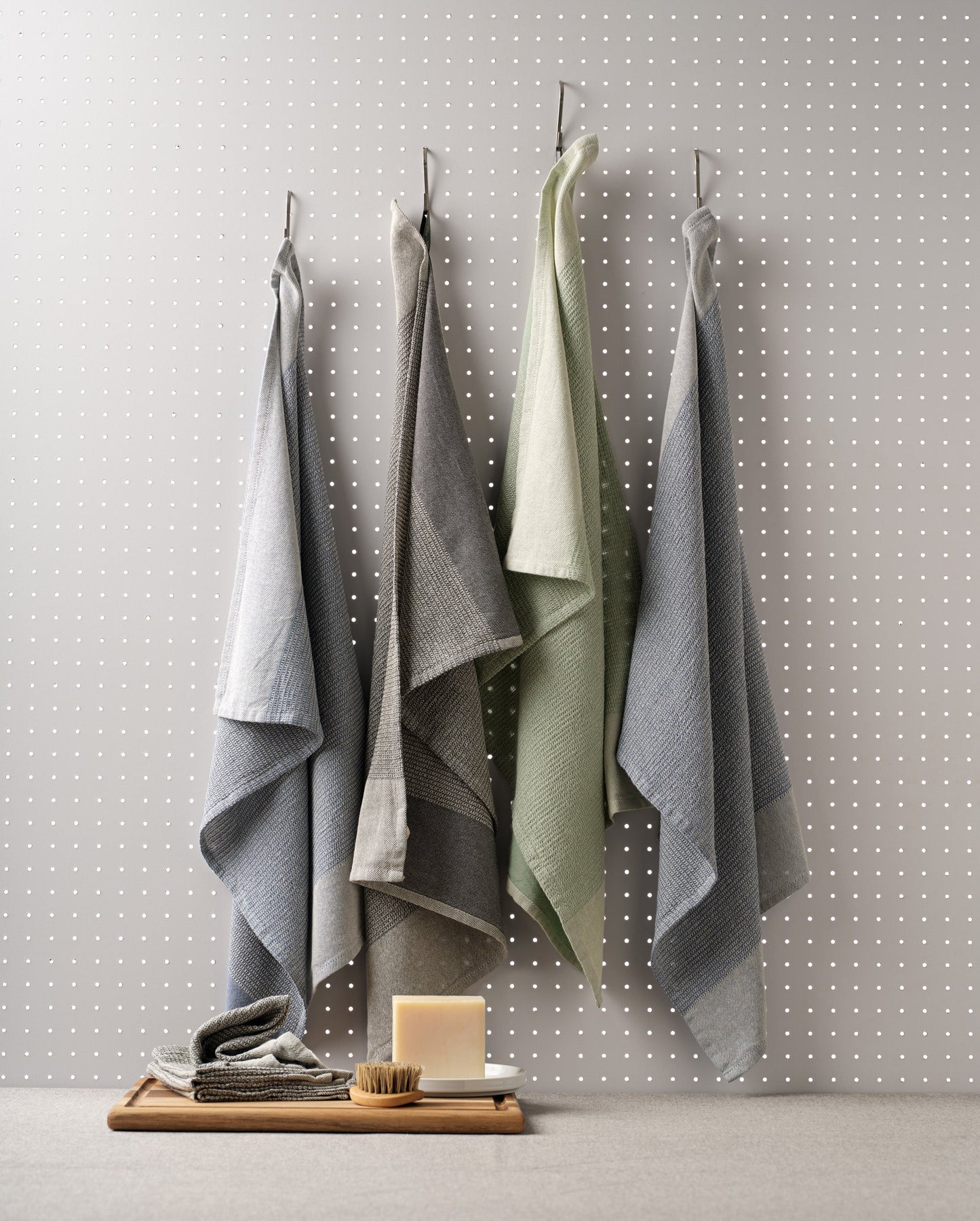 Cotton Kitchen Towels, Set of 4