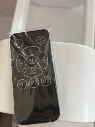 Anti-Gravity Water Drop Humidifier 580ml Quiet LED Desk Air Humidifier for Home Office Bedroom