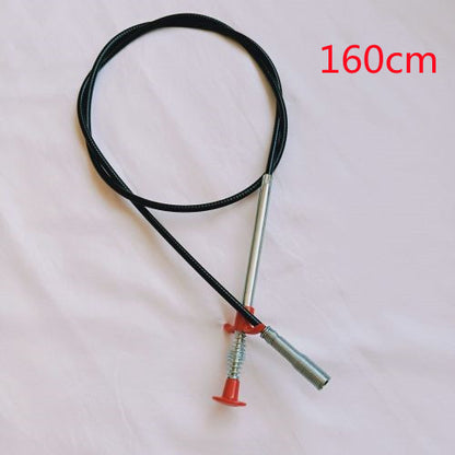 60CM Sewer Dredger Spring Pipe Drain Hair Clog Remover Cleaning Tool for Kitchen Sink Bathroom