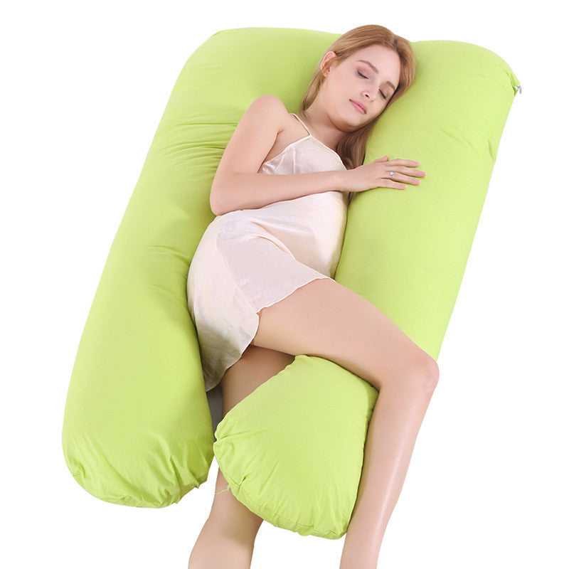 Cooling U-Shaped Pregnancy Pillow Full Body Support for Maternity Sleeping